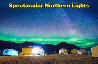Torngat Mountains National Park Northern Lights