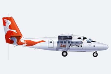 Air Inuit Twin Otter preparing for remote charter operations across Nunavik