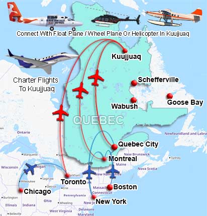 Charter Flights To Kuujjuaq Northern Quebec